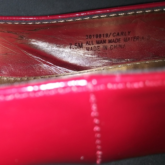 EuroSoft bySofft Red Slingback Sandal Shoes Women's US 7.5M - Picture 13 of 13